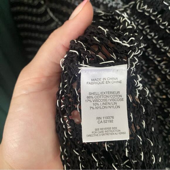 HELMUT LANG Open Knit Marled Pullover - Picture 6 of 10